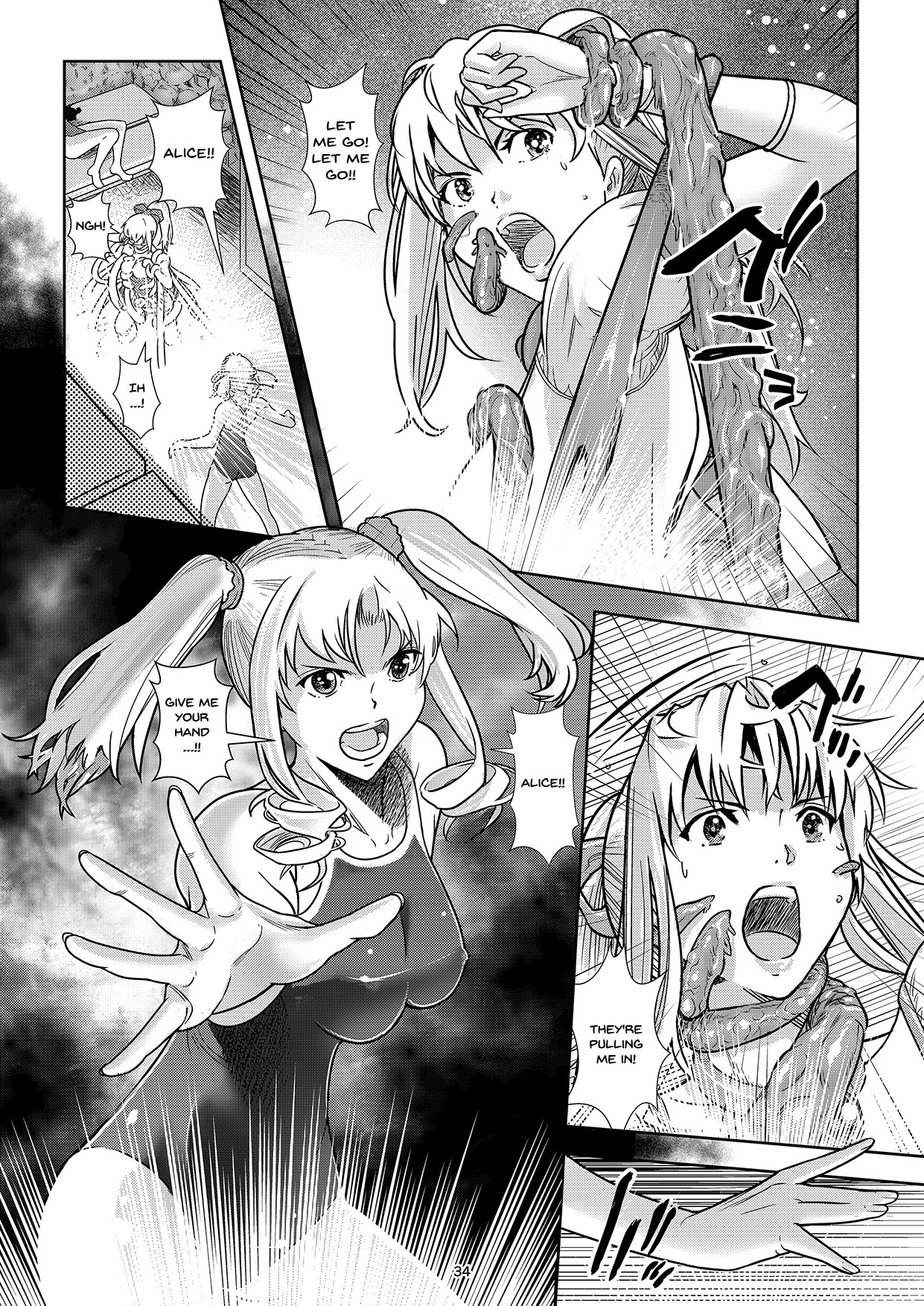 Hentai Manga Comic-Holy Warrior Freejia's Awakening Temptations-Read-33